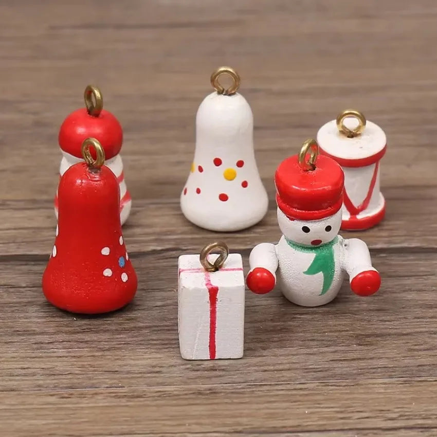 Wooden Christmas Tree Decorations Christmas Ornaments Home Desktop Party Christmas Decor Christmas New Year Children's Gifts